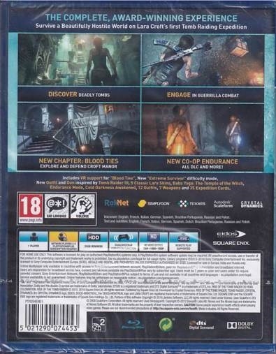 Rise of the Tomb Raider - 20 Year Celebration - PS4 (AA Grade) (Genbrug)